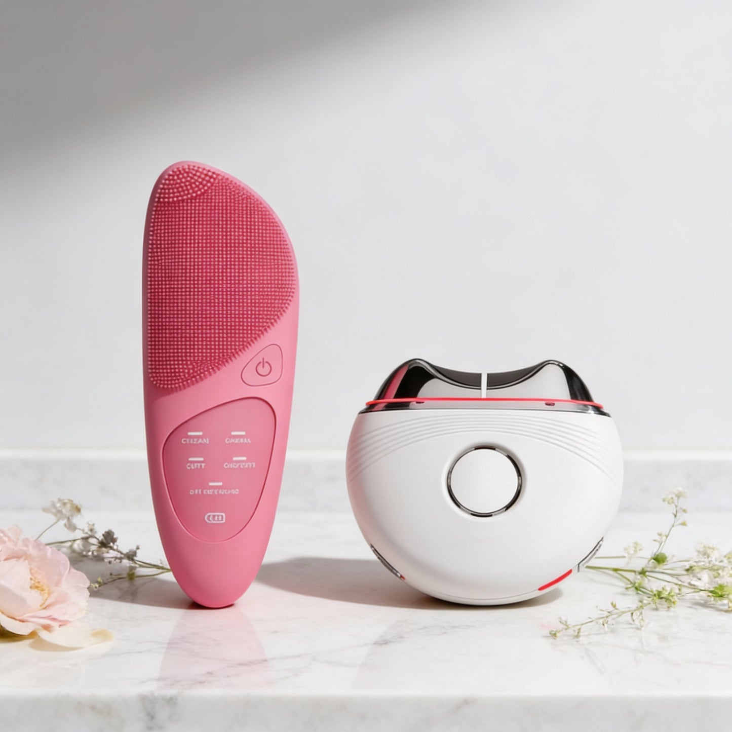 Complete Glow Bundle (Luna Gua Sha Facial Massager + Niva Exfoliating Cleanser)